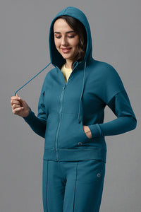 Essential Fleece Hoodie - Corsair thumbnail 3