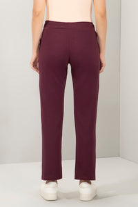 Essential Relaxed Full Length Pants - Fig thumbnail 3