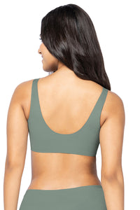 Invisi Ease Padded Non-Wired Slip-On Bra - Lily Pad thumbnail 3