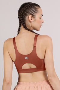 Energize Intense Sports Bra - Marsala thumbnail 3