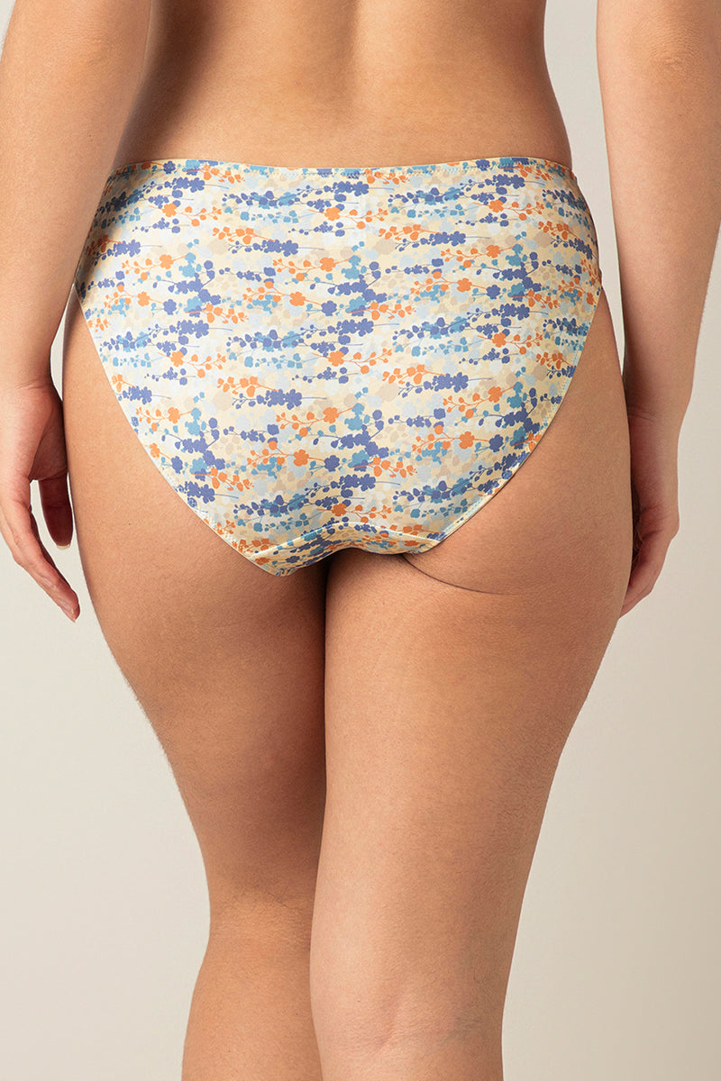 Smooth Charm Bikini Panty - Blossoms De Blue Pr