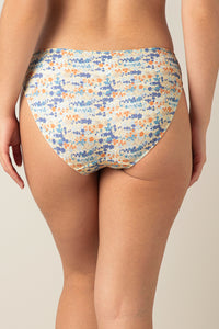 Smooth Charm Bikini Panty - Blossoms De Blue Pr thumbnail 3