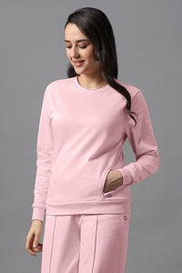 Essential Fleece Sweatshirt - Rose Shadow thumbnail 3