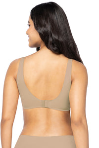 Invisi Padded Non-Wired Effortless Bralette - Hazelnut thumbnail 3