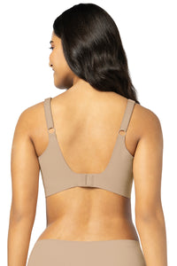 Invisi Breathe Non-Padded Non-Wired Cotton Bra - Hazelnut thumbnail 3
