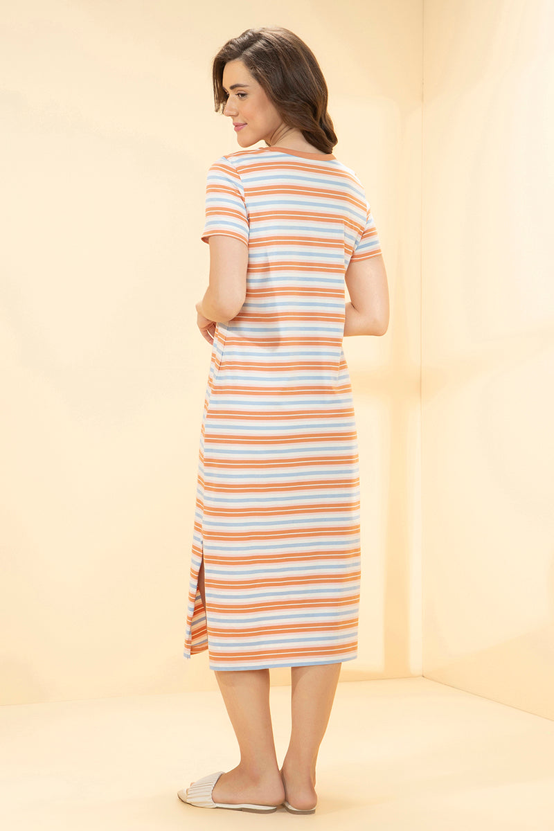 Lounge Laze Dress - Windsurfer Stripes - Image 3 of 7