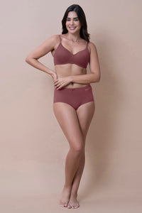 Breathe Bliss Padded Non-Wired T-Shirt Bra - Wild Ginger thumbnail 5