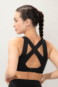 Energize Aerochic Sports Bra - Black thumbnail 3
