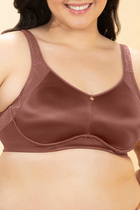 Elegant Support Non-Padded Wired Bra - Sequoia thumbnail 4