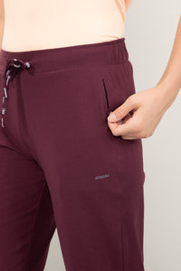 Essential Relaxed Full Length Pants - Fig thumbnail 4