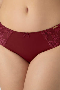 Luxe Support Hipster Panty - Windsor Wine thumbnail 2