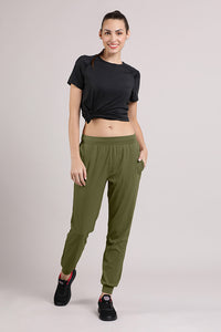Energize Flexi Joggers - Dark Olive thumbnail 4