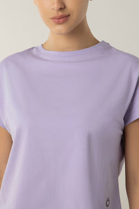 Essential Crop Top - Digital Lavender thumbnail 4