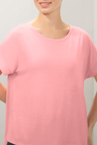 Flaunt Relaxed Tee  - Quartz Pink thumbnail 4