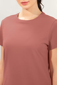 Essential Crew Neck Tee - Brick Dust thumbnail 4