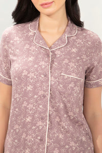 Sleep Shorts Set - Chamomile Floral Print thumbnail 4
