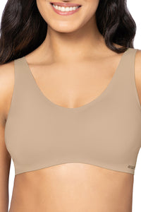 Invisi Padded Non-Wired Effortless Bralette - Hazelnut thumbnail 4