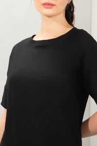 Elements Long Length Tee - Black thumbnail 4