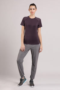 Energize Active Tee - Midnight Plum thumbnail 4