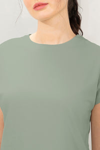 Essential Crop Top - Desert Sage thumbnail 4