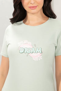 Scoop Neck Sleep Tee - Dream Print thumbnail 4