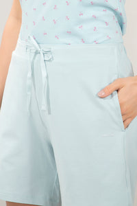 Sleep Shorts - Sterling Blue thumbnail 4