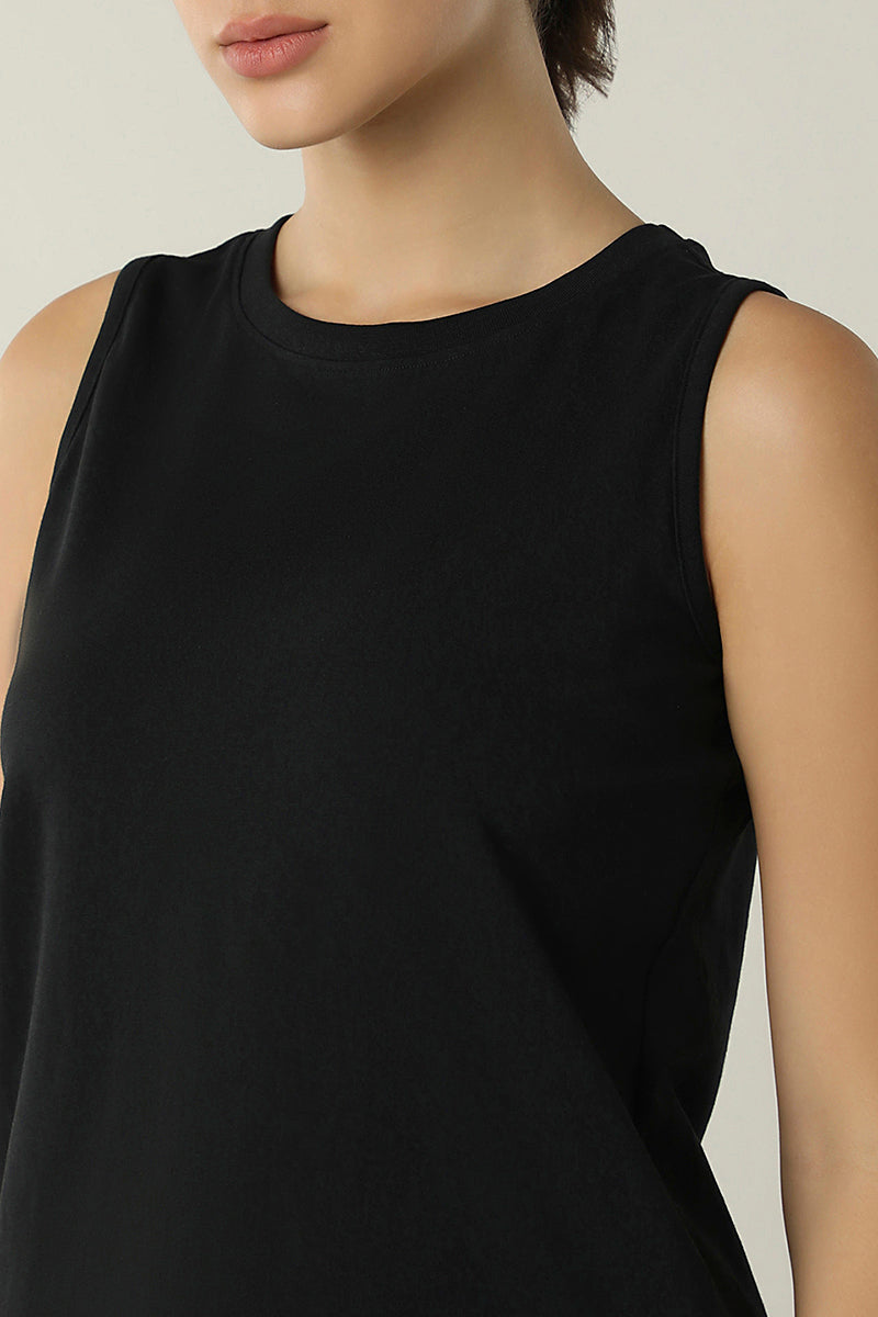 Essential Tank Top - Black - Image 4 of 5