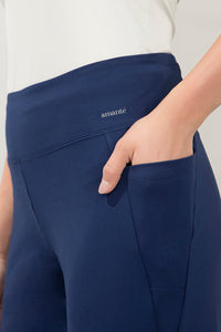 Flaunt Flared Travel Pants - Medieval Blue thumbnail 4