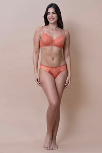 Amore Non-Padded Wired Bra - Copper Coin thumbnail 5