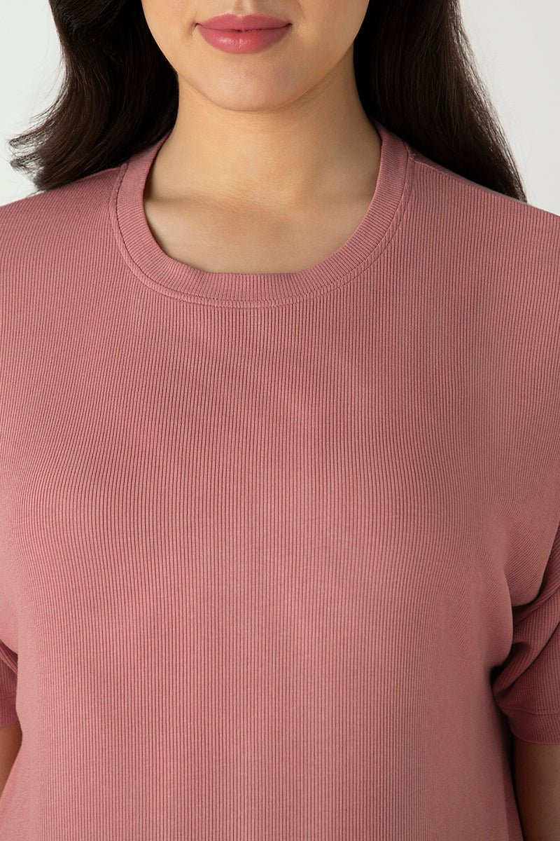 Serene Dream Top - Old Rose