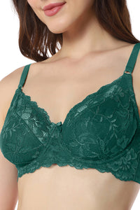 Luxe Support Non-Padded Wired Bra  - Botanical Garden thumbnail 4