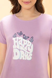Comfort Sleep Dress - Lavender Herb Print thumbnail 4