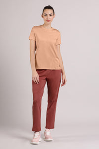 Flaunt Workout Tee - Cafe Creme thumbnail 4
