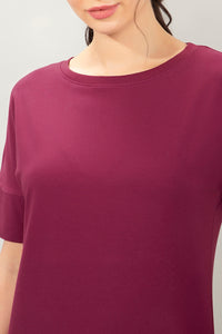 Elements Long Length Tee - Beaujolais thumbnail 4