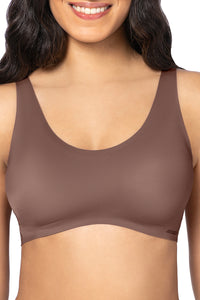 Invisi Ease Padded Non-Wired Slip-On Bra - Nutmeg thumbnail 4