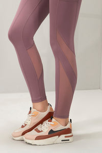 Energize Panelled Tights - Grape Shake thumbnail 4