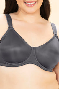 Delight Minimizer Non-Padded Wired Bra - Blackened Pearl thumbnail 4