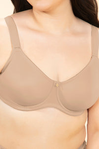 Delight Minimizer Non-Padded Wired Bra - Hazelnut thumbnail 4