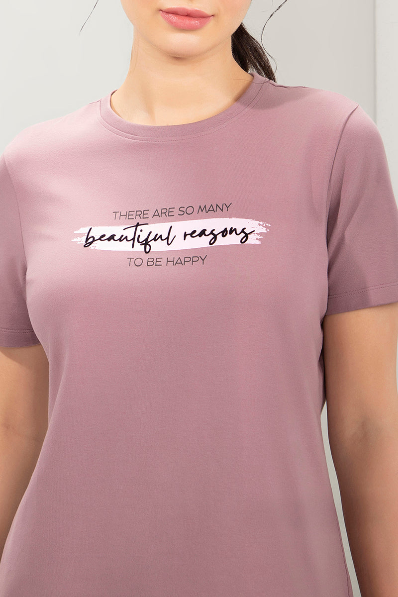 Essential Printed Tee - Beautiful Print