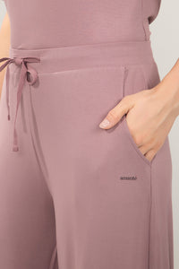 Unwind Flared Pants - Grape Shake thumbnail 4