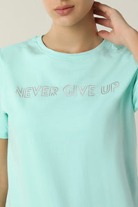 Essential Printed Tee - Blue Tint thumbnail 4