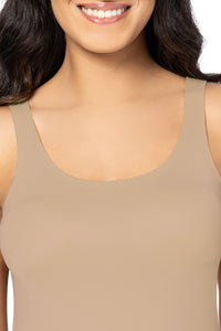 Invisi Fit Tank Top - Hazelnut thumbnail 4