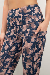 Flaunt Fashion Tights - Abstract Paint Print thumbnail 4