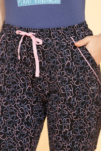 Sleep Shorts - Twilight Floral Print thumbnail 4