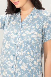 Sleep Shorts Set - Pearl Floral Print thumbnail 4