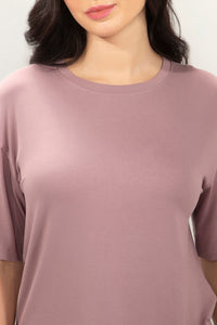 Unwind Crop Top - Grape Shake thumbnail 4