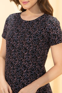 Comfort Sleep Dress - Twilight Floral Print thumbnail 4