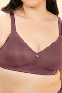 Delight Comfort Non-Padded Non-Wired Minimizer Bra - Wild Ginger thumbnail 4