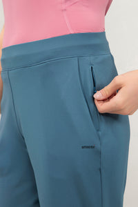 Energize Flexi Track Pants - Ocean View thumbnail 4