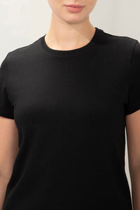 Essential Crew Neck Tee - Black thumbnail 4
